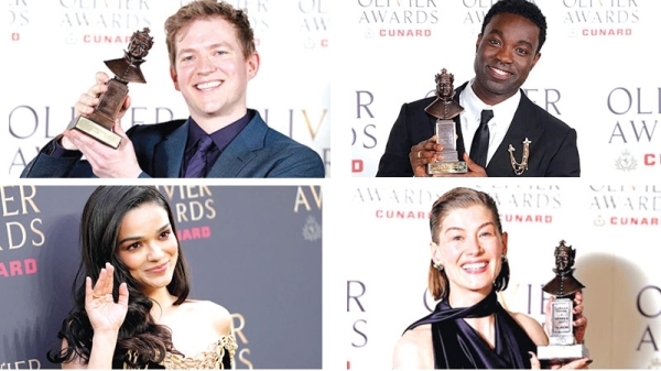 Paddington' musical triumphs at London's theatrical Olivier Awards