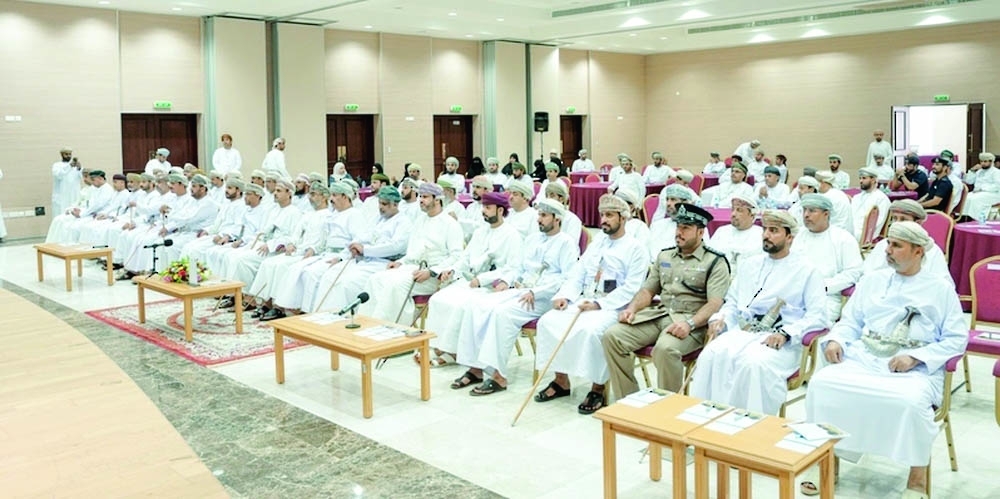The symposium was held under the auspices of Dr Yahya bin Badr al Maawali, Governor of Al Sharqiyah South. — ONA