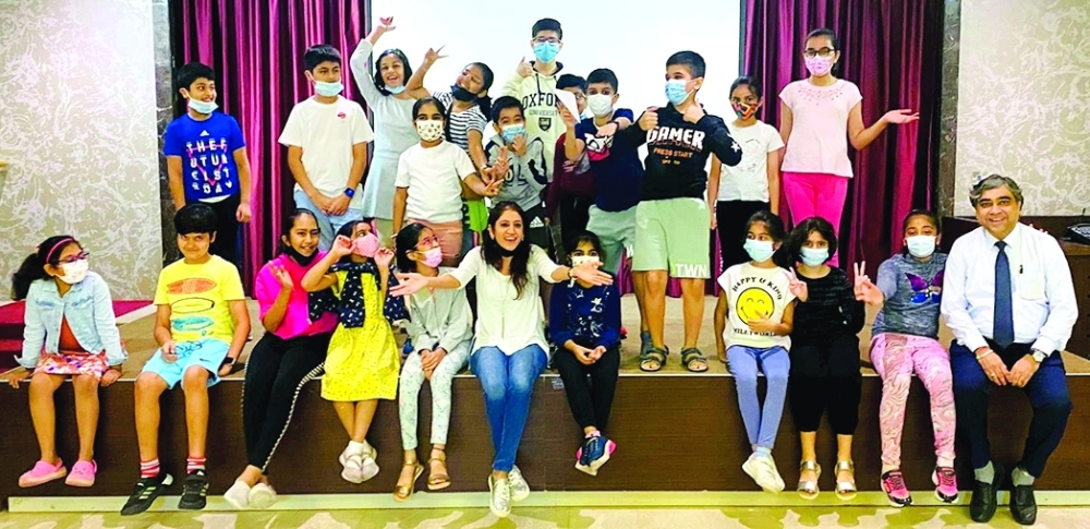 Writing Session for Kids at India Club, Dubai, UAE