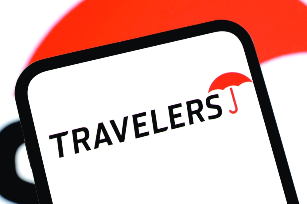 Travelers logo is seen in this illustration. Reuters