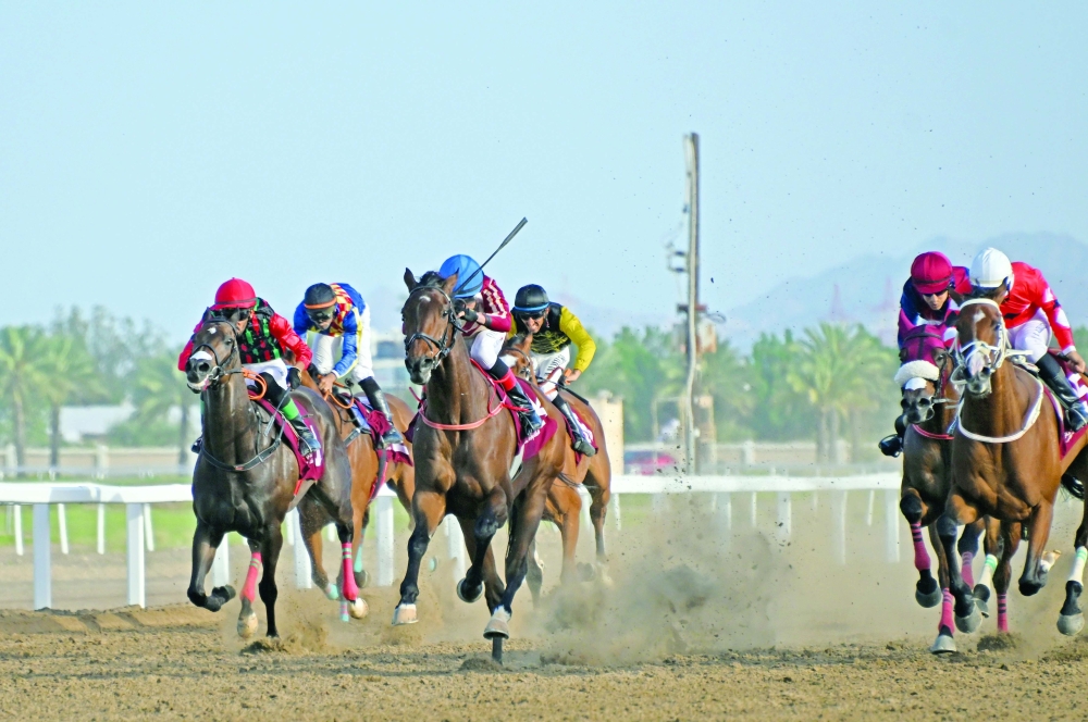The event opened with the first race, 'Saih Al Ula' for purebred Arabian horses over 1,200 metres, where 'Muhajim G' claimed first place.