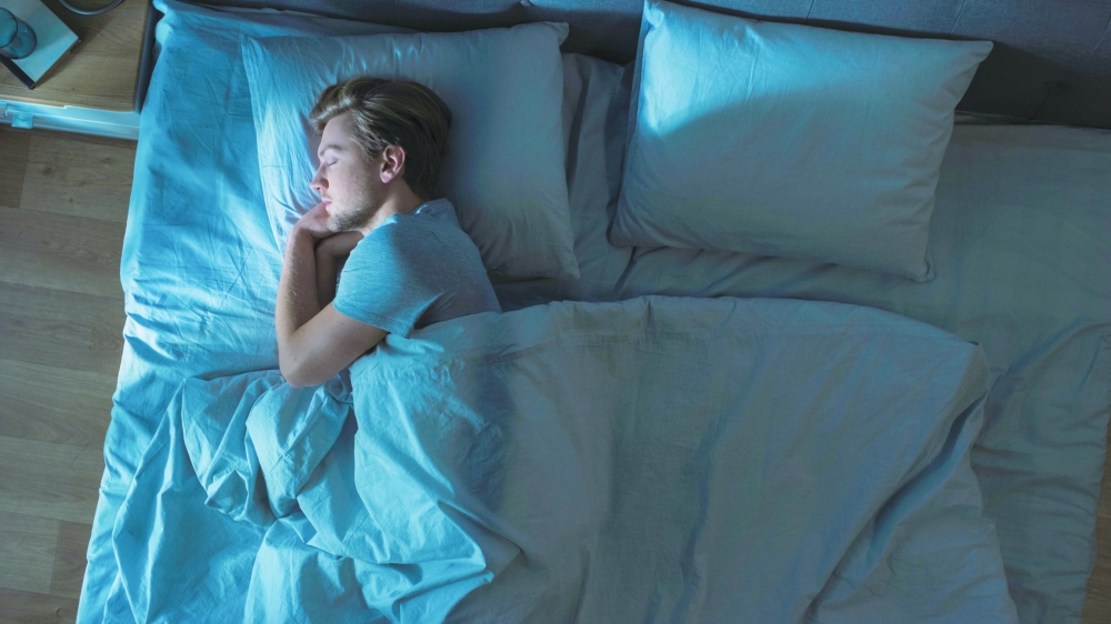 Aim for seven solid hours of sleep.