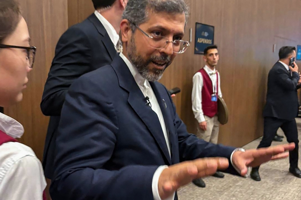 Iran's deputy Foreign Minister Saeed Khatibzadeh 