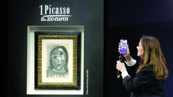 Paris engineer wins Picasso painting