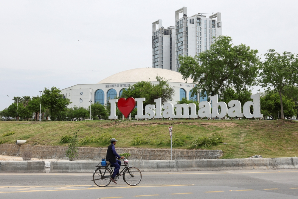 Pakistan prepares to host the US and Iran for a second round of peace talks, in Islamabad, Pakistan, April 18, 2026 REUTERS/Akhtar Soom