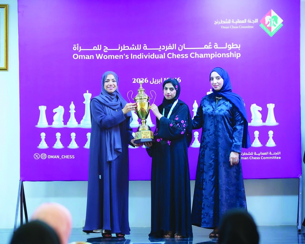 Anat al Issai claims Oman Women’s Individual Chess title.