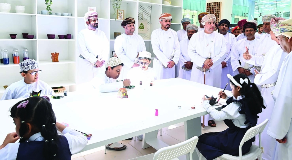 The ceremony was held under the auspices of HH Sayyid Marwan bin Turki al Said.