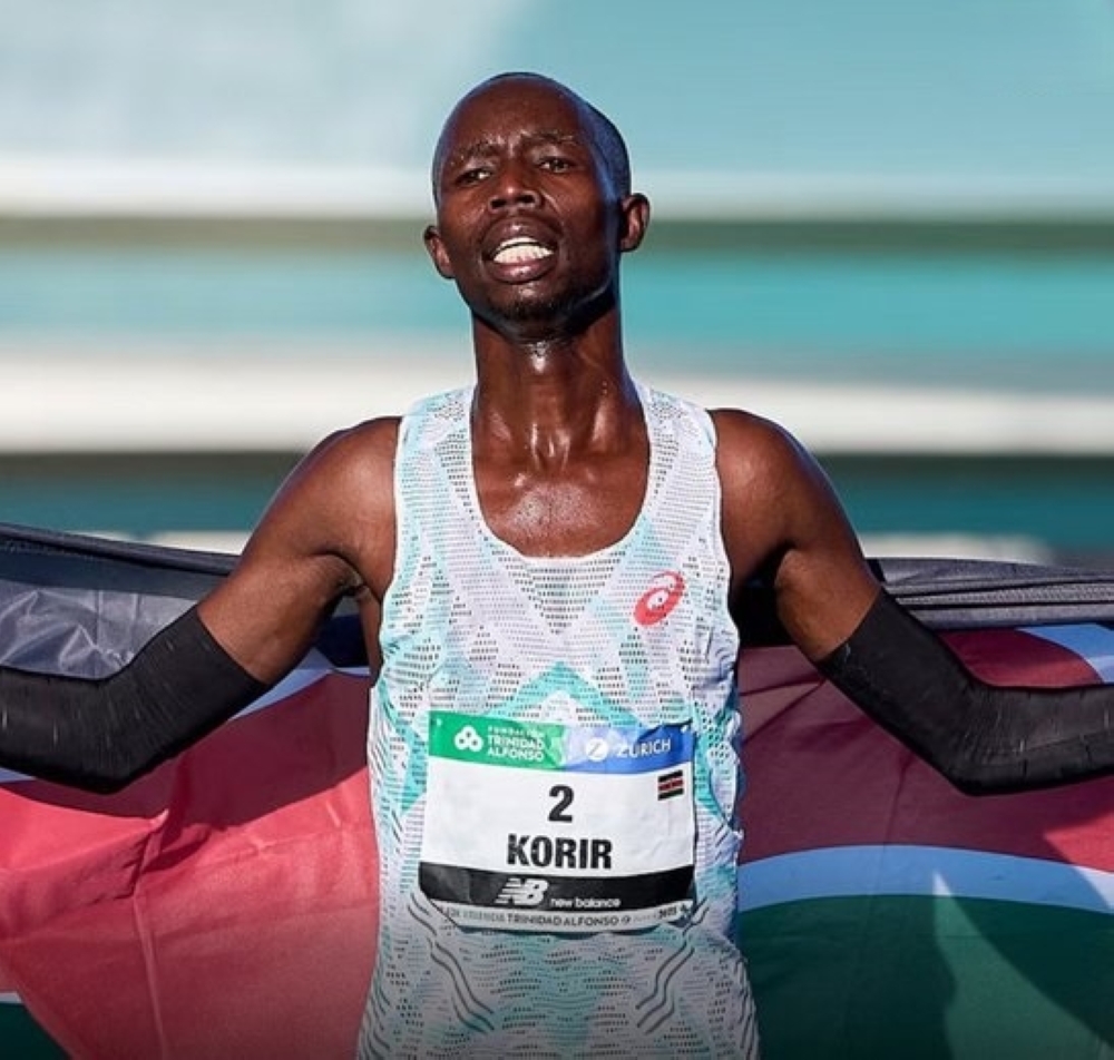 Defending champion John Korir