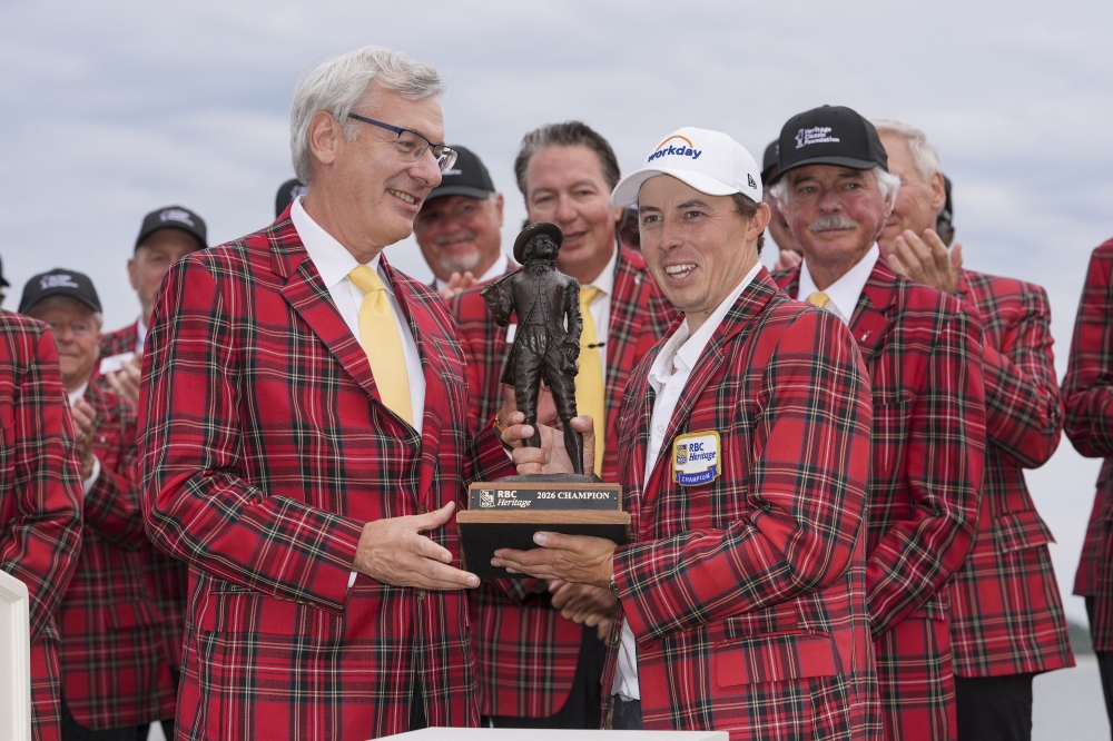 Fitzpatrick survives Scheffler playoff to win RBC Heritage