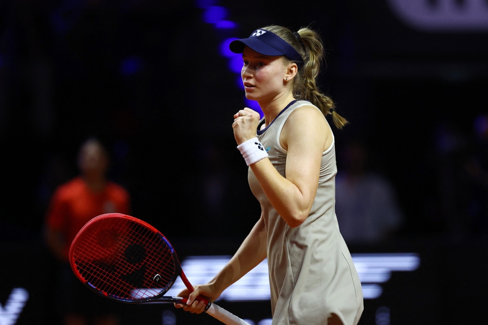 Rybakina outclasses Muchova to win Stuttgart WTA title