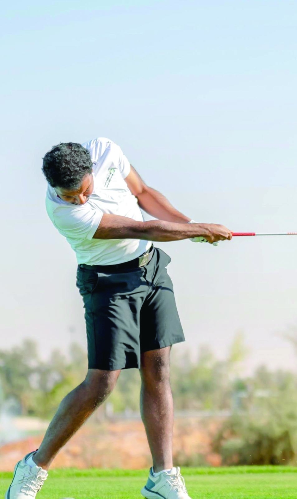 action of Ahmed al Wahaibi in one of the competitions.