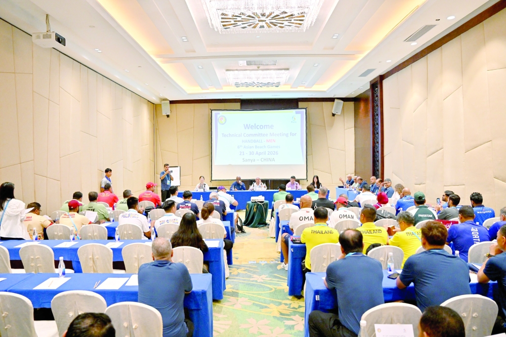 The Sultanate of Oman delegation will participate on Wednesday evening in the opening ceremony of the sixth Asian Beach Games in Chinese city of Sanya.