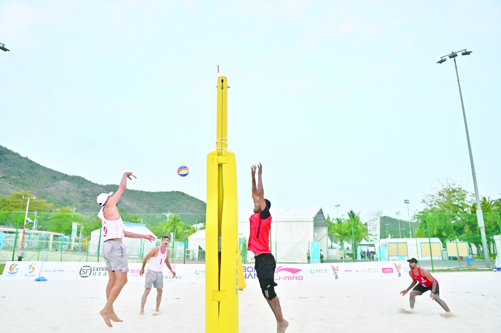 Technical meetings for beach soccer and beach volleyball are scheduled to take place on Wednesday morning.