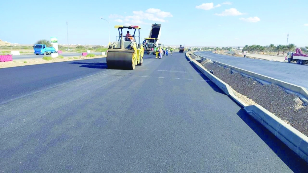 All works on the first section of the project have been completed. - ONA