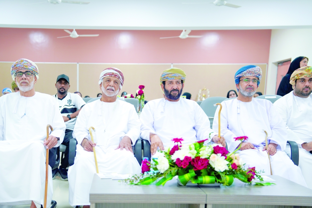 Dignitaries at the press conference.