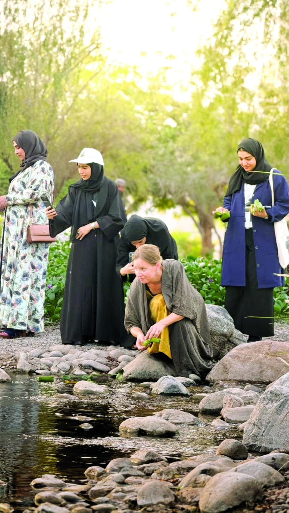 Artists created and adapted their work in real time, offering audiences insight into decision making, material choices and site-specific approaches. 