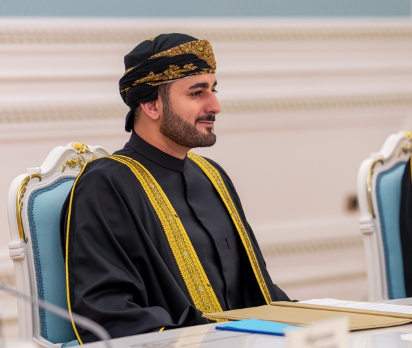 President of Kazakhstan HH Sayyid Theyazin hold official talks