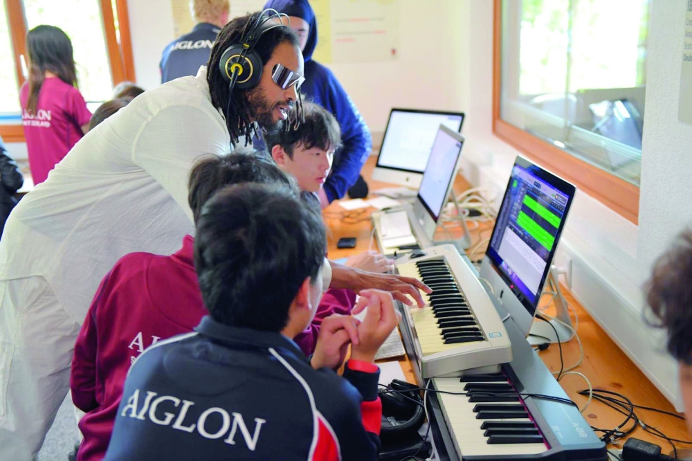 Frequency School founder at Aiglon College in Switzerland where the organisation was founded in 2024