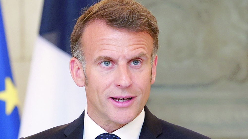 Macron reaffirms efforts to reopen Strait of Hormuz
