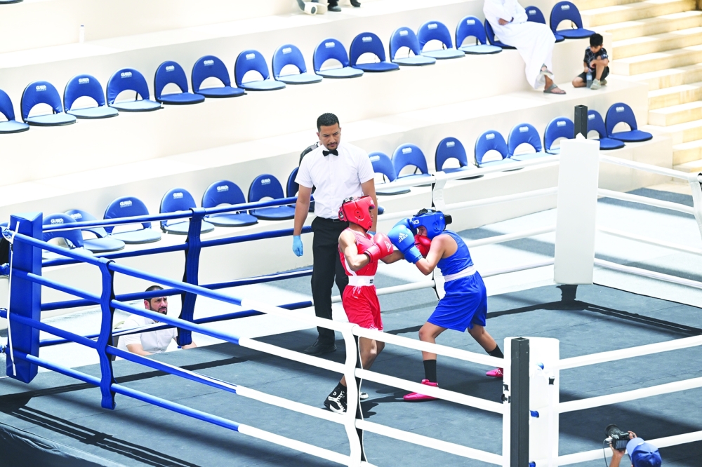 The championship featured around 60 boxers competing across different age and weight categories.