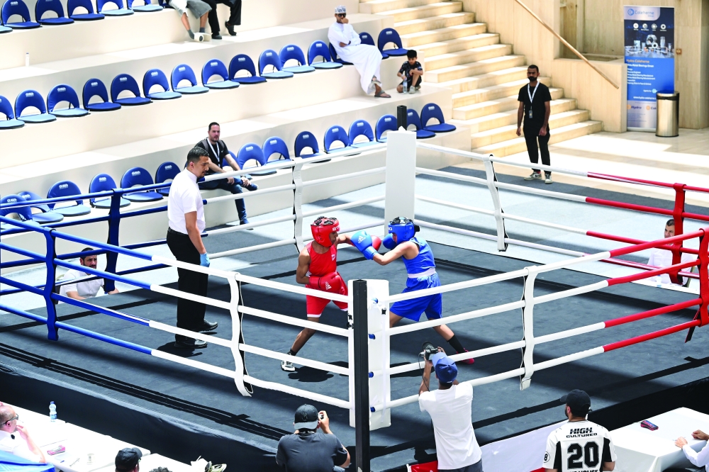 The championship featured around 60 boxers competing across different age and weight categories.