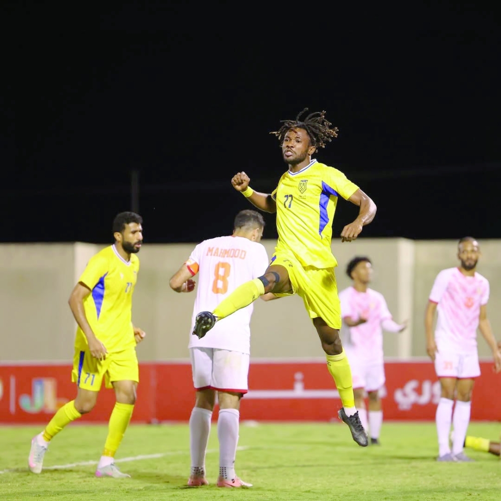 Karl Winda rescued a point for Bahla in their 1-1 draw against Oman Club.