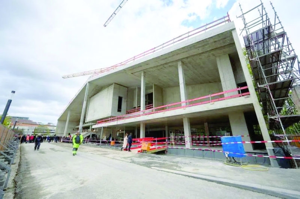 The opening of a new museum in the German capital, the Berlin Modern, has been delayed again to 2030 after water damage and microbial infestation were discovered in parts of the building— DPA
