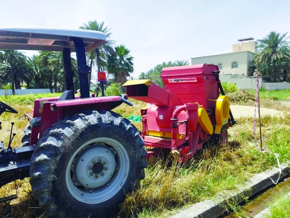 Over 50 farms take part in wheat production this year covering an area of over 40 acres.