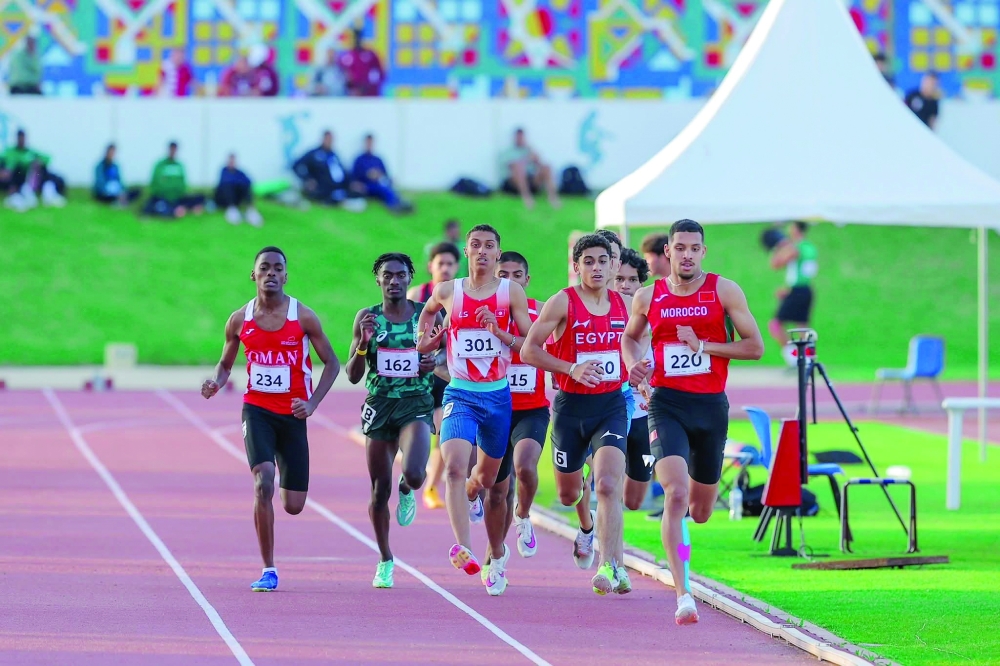 Sprinter Ahmed bin Qais al Jabri finished sixth in the men’s 100 metres event.