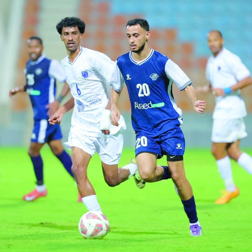Al Shabab continued their strong run with a three-goal win over Saham.