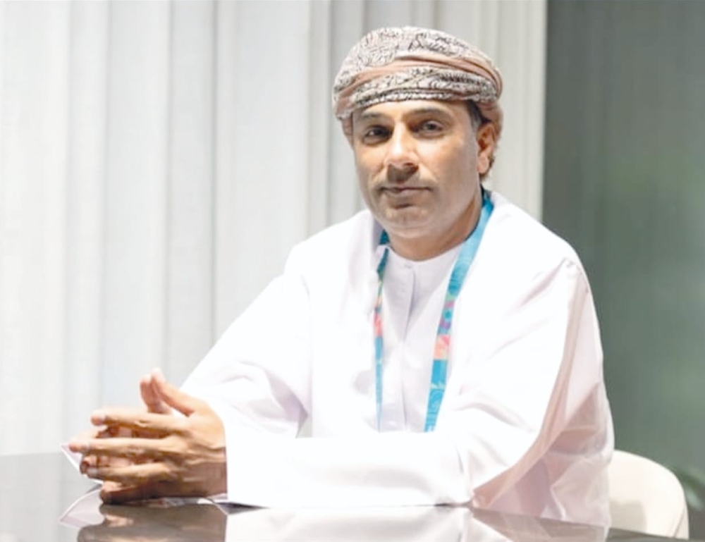 Moosa bin Khamis al Balushi, Chairman of Oman Handball Association.