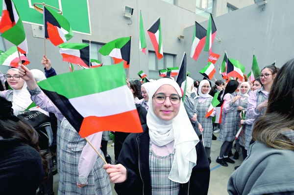 Kuwaiti students back to in-person classes