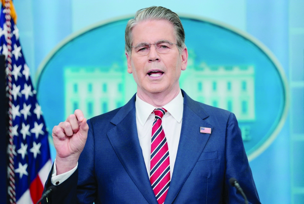 US Treasury Secretary Scott Bessent 