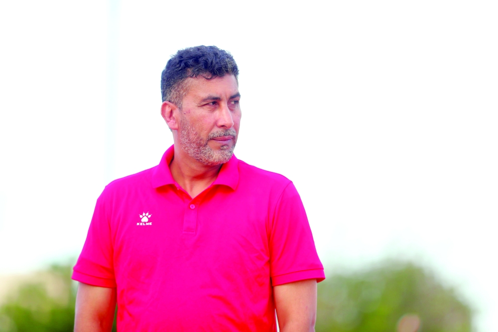 Coach Hamood al Hasani