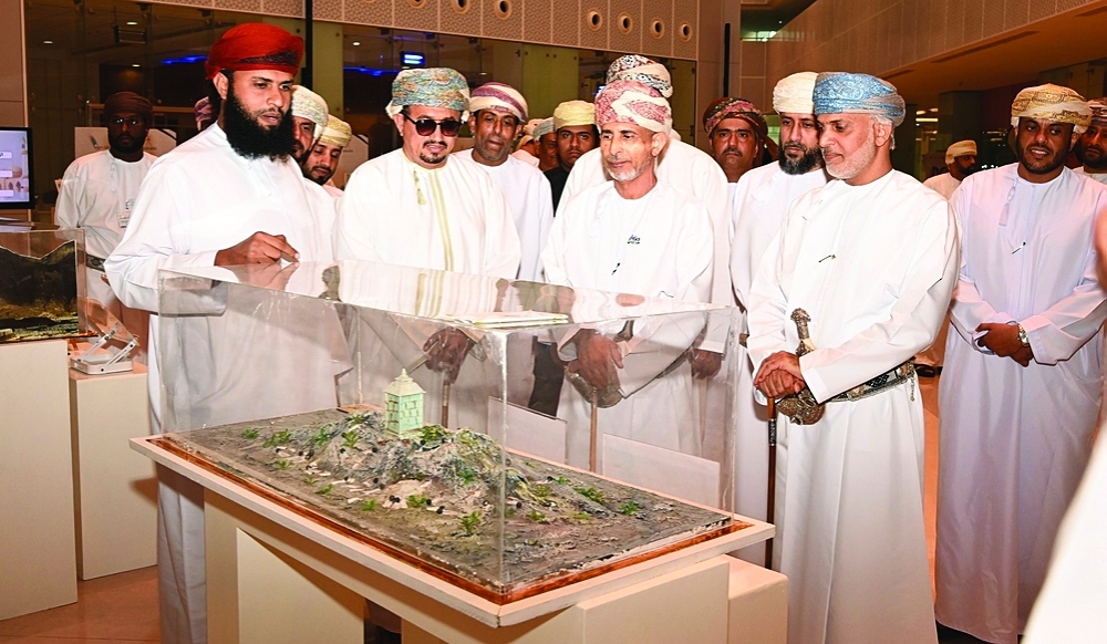 The exhibition also includes visual presentations about the virtues of Haj. - ONA