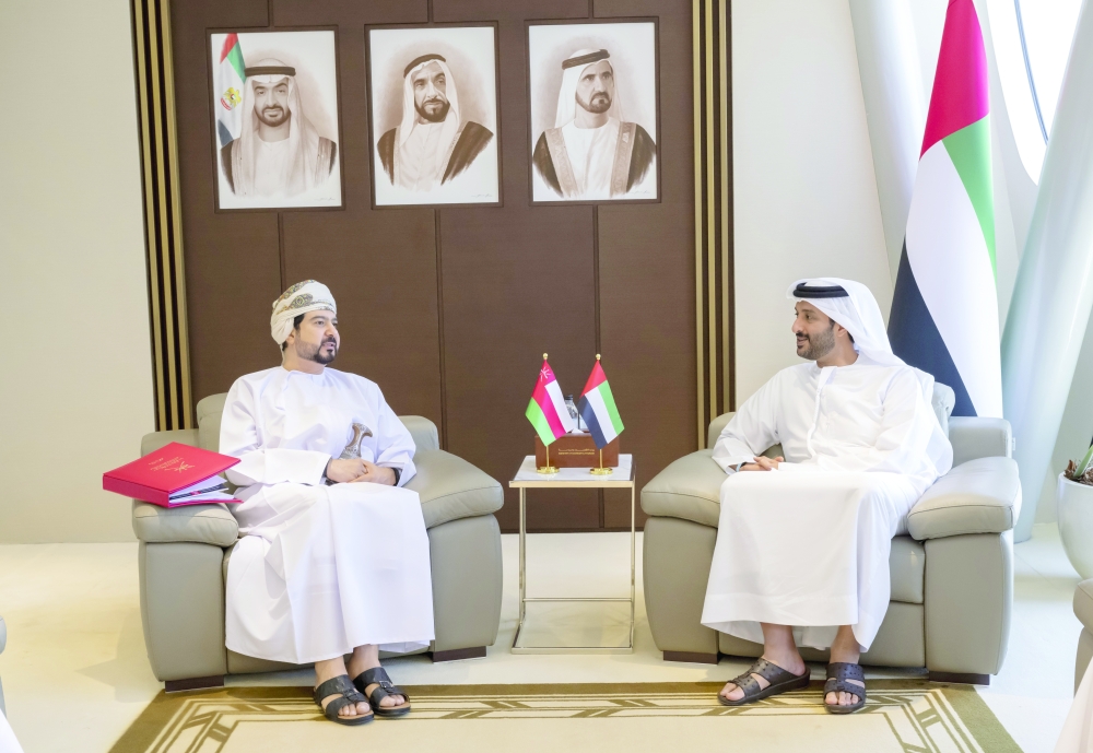 The meetings reflect growing economic cooperation between Oman and the UAE.