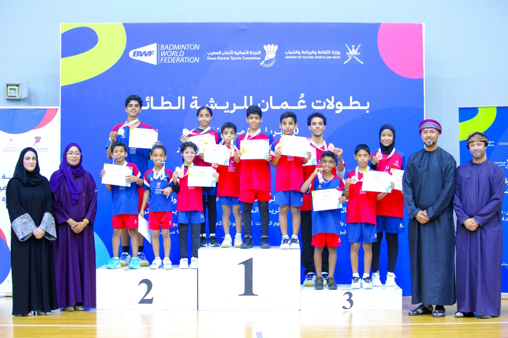 The top three winners in different categories. —  Abdulwahid al Hamadani