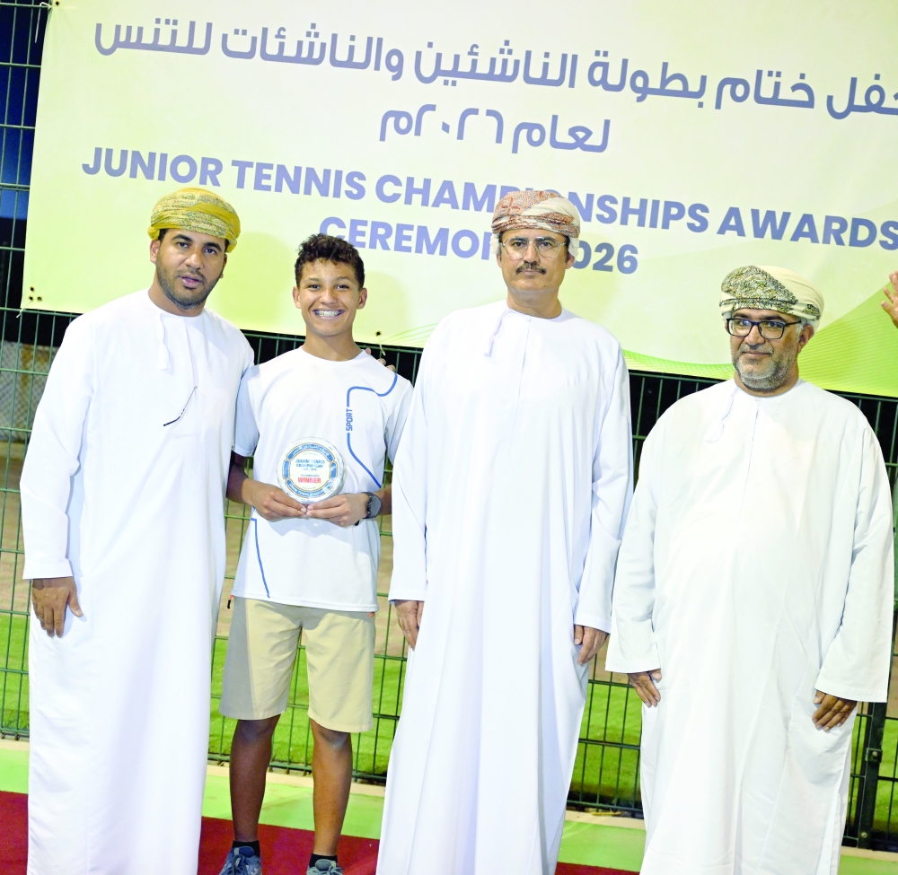 Brodie Burgess claimed the under-18 boys title. — Khalfan al Ruzaiqi