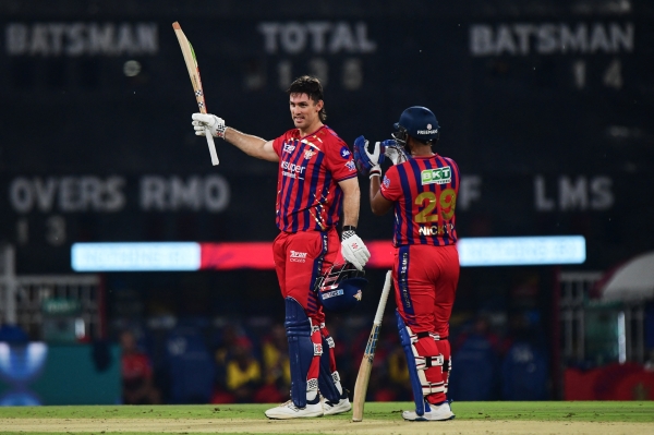 Marsh ton sets up Lucknow win in rain-hit IPL clash