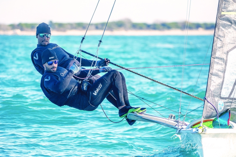 Ahmed and Waleed competing in Vilamoura Championship.