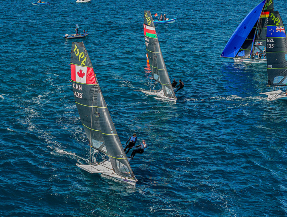 Part of the team’s participation in the Princess Sofia Regatta.
