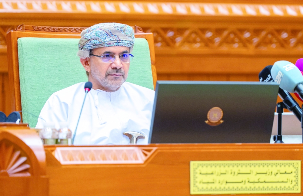 The Majlis Ash'shura on Sunday hosted Dr Saud bin Hamoud al Habsi, Minister of Agriculture, Fisheries and Water Resources.