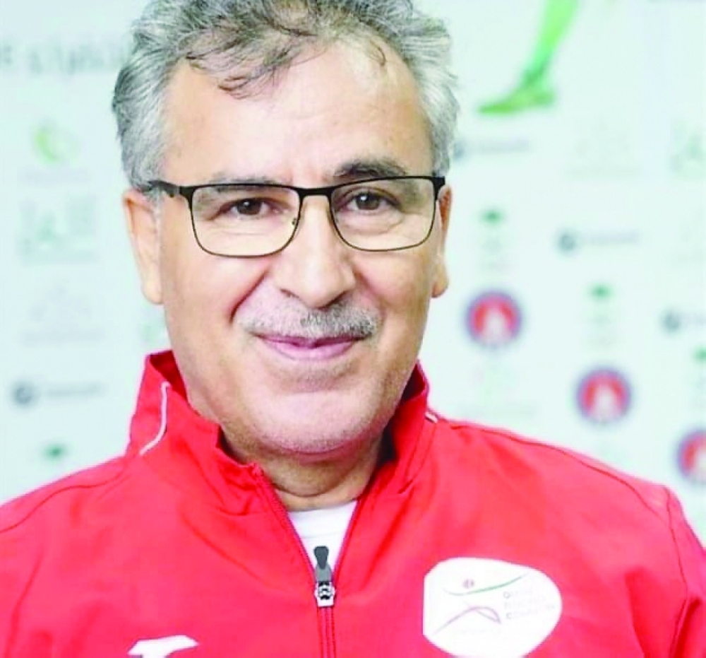 Oman fencing coach Hisham Karshood.