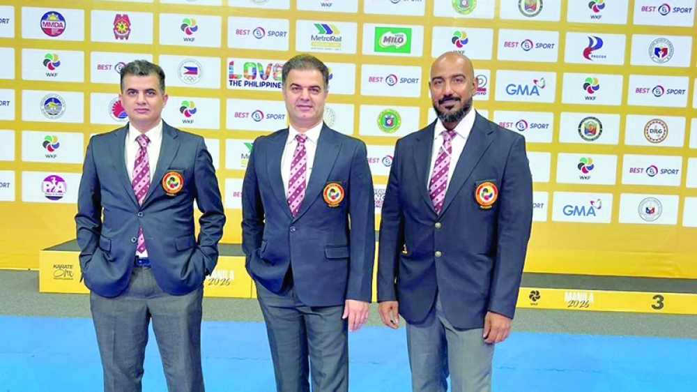 International Referees Yousef bin Musallam al Siyabi, Ali Riza Neyrouzi and Hisham Bani Toroof are representing Oman in the event.