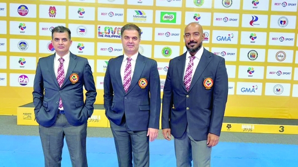 Omani karate referees attend Karate 1-Youth League Manila 2026