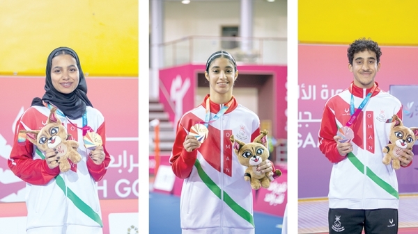 Fida, Esraa clinch gold as Oman raise tally to seven in Doha