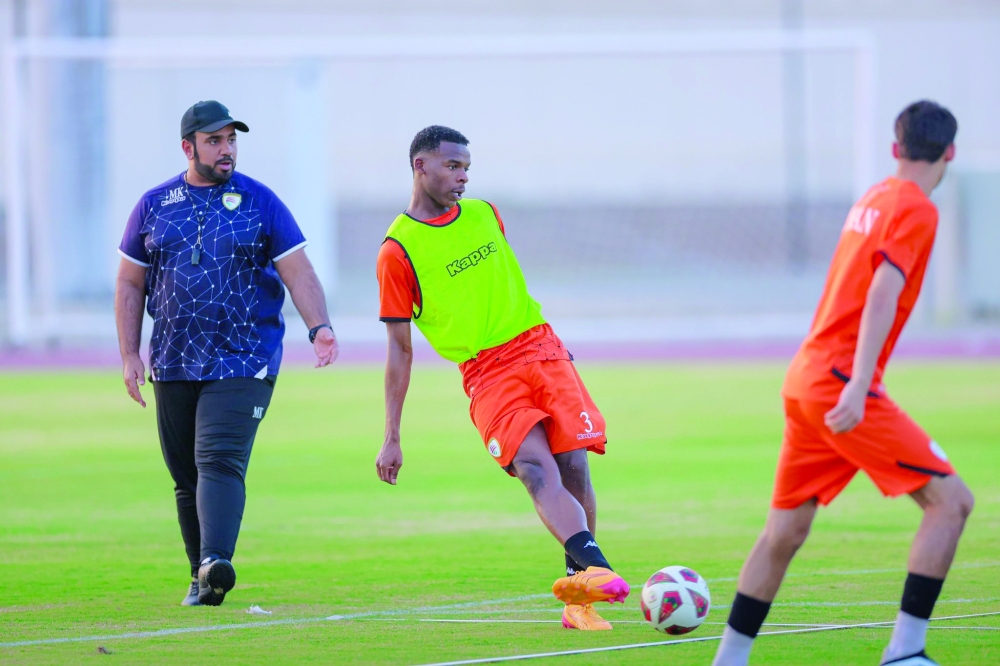  The Oman national youth football team step up preparations during their latest internal camp.