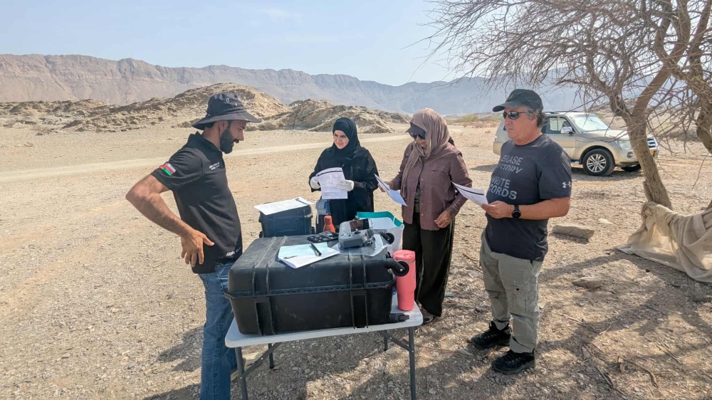 1SQU team during the practical part of their Commercial UAV licence exam. Training was provided by Ibn Firnas
