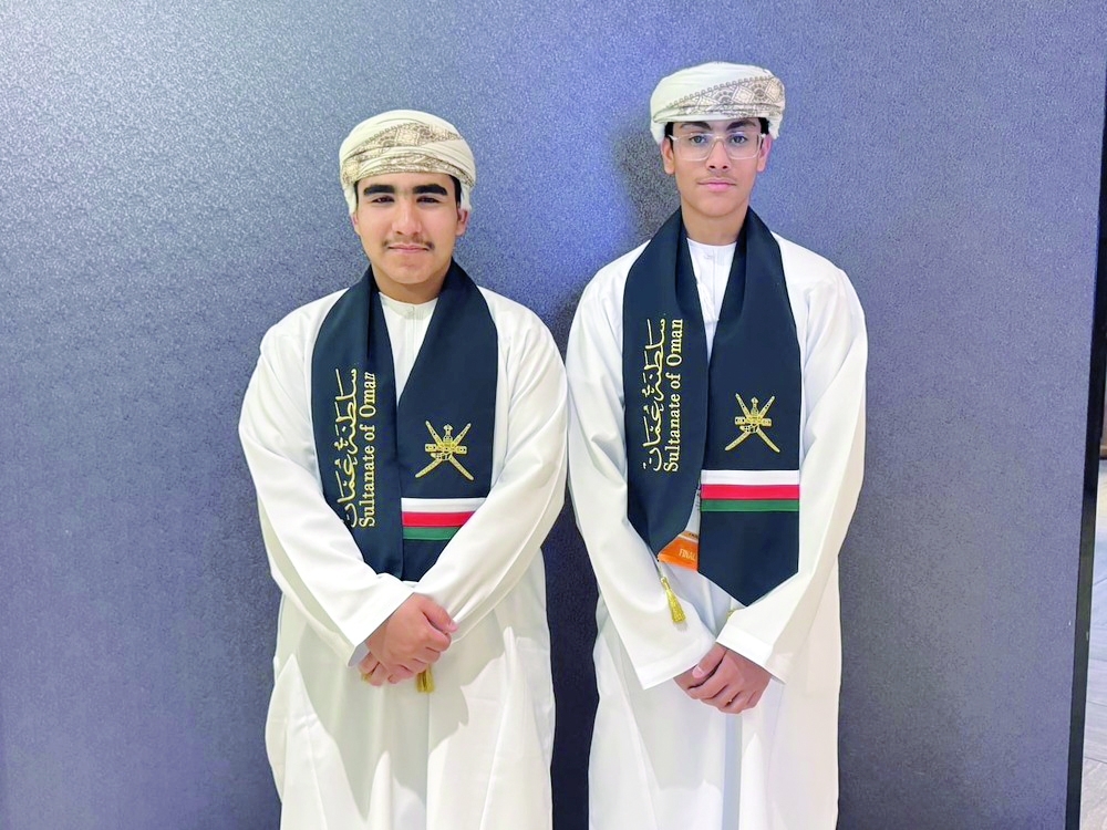 Mohammed al Zarouni and Abdulrahman bin Khalid al Balushi