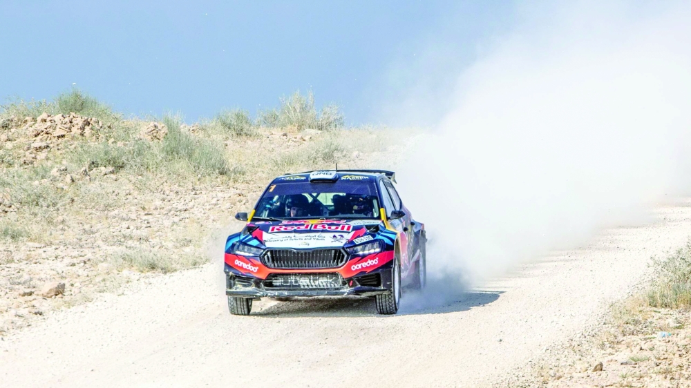 Qatar's Nasser Saleh al Attiyah won all the 12 stages in Jordan.